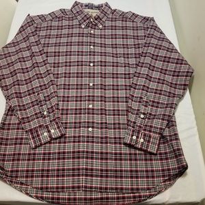 Tommy Hilfiger Button Down Plaid Casual Shirt XL